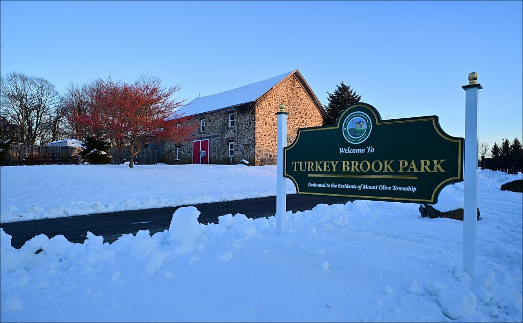 Winter Evening at Turkey Brook Park
